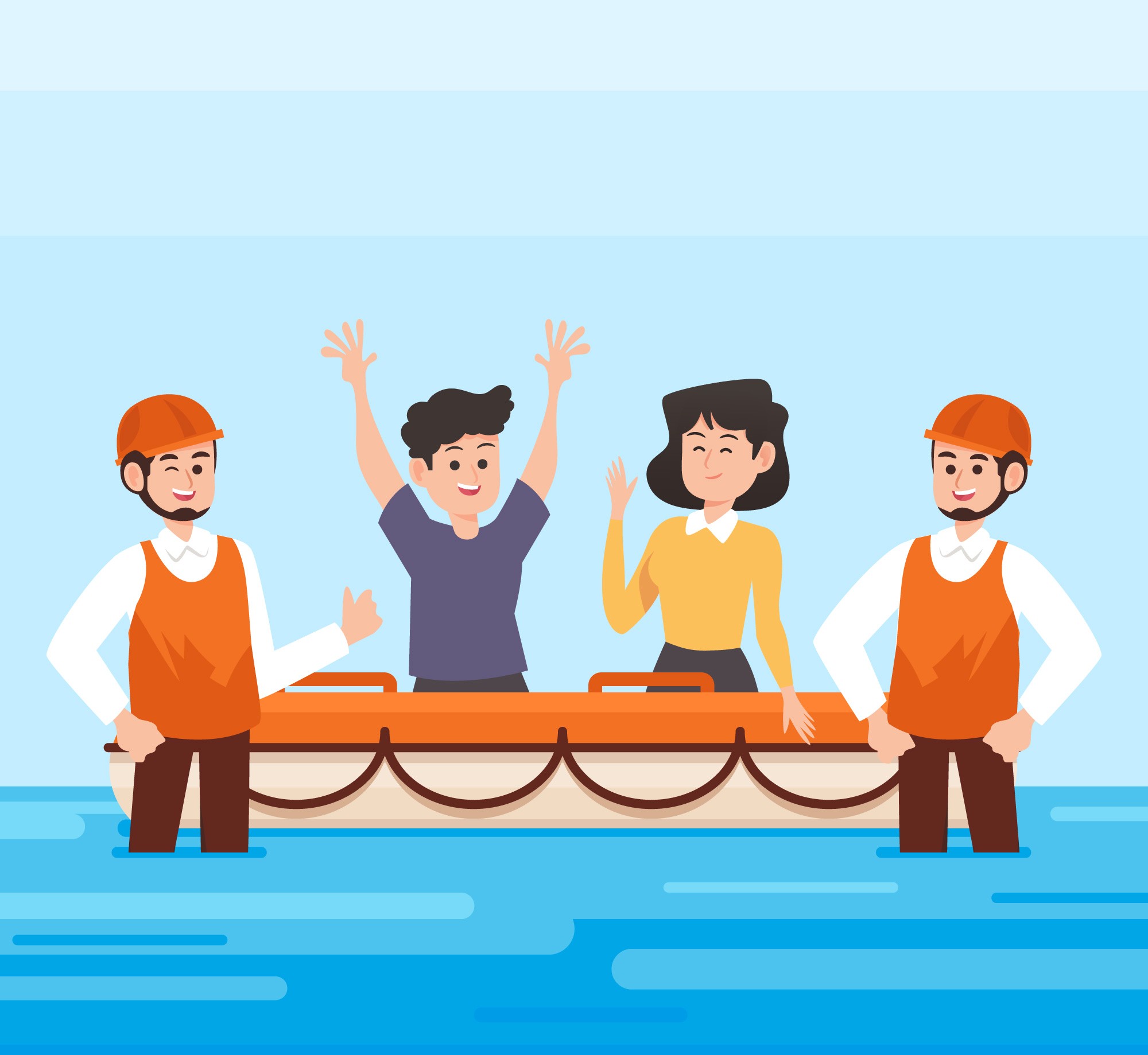 Safety Briefing Before Rafting Thrill Spirit