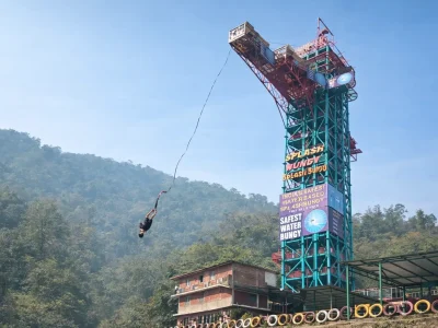 Bungy jumping Rishikesh
